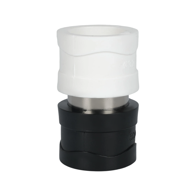 PPR to HDPE Stainless Steel Threaded Transition Fitting
