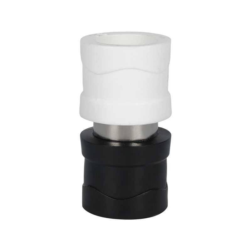 PPR to HDPE Stainless Steel Threaded Transition Fitting