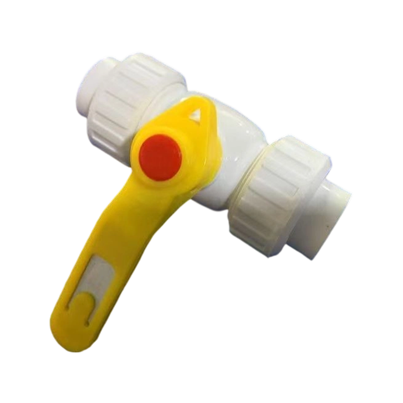 PPR Double Union Steel Core Ball Valve