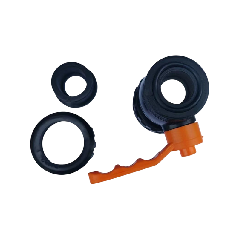 HDPE Double Union Steel Core Ball Valve