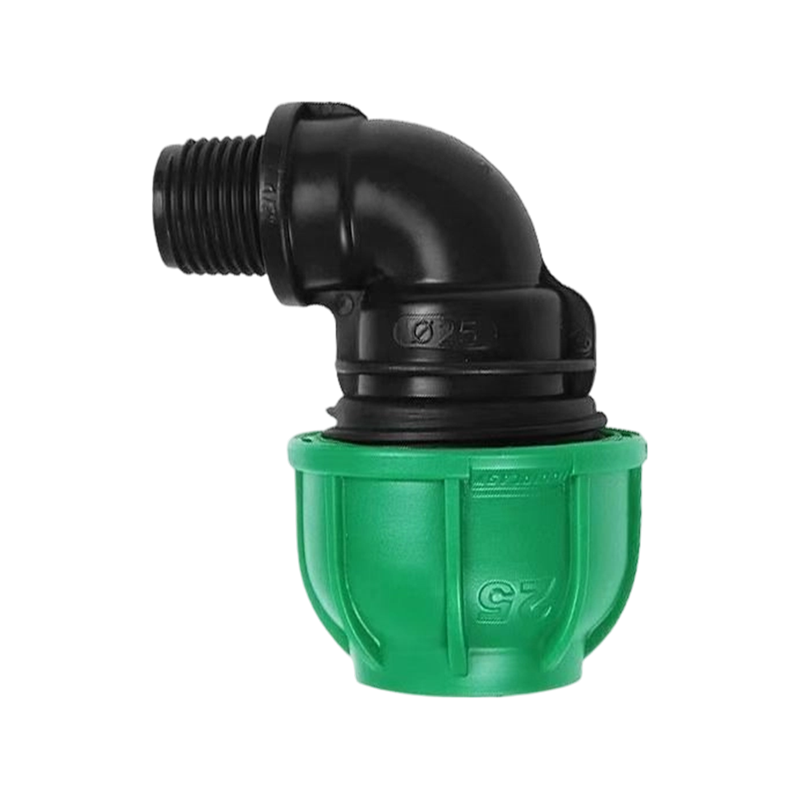 PP Push-Fit Male Threaded Elbow