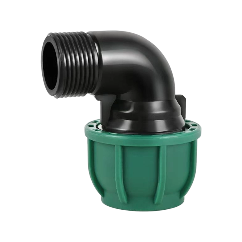 PP Push-Fit Male Threaded Elbow